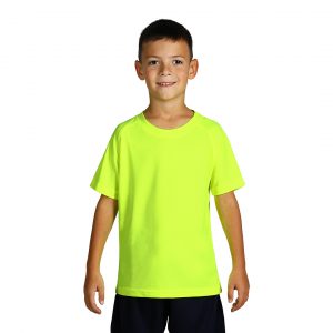 Dečja sportska majica sa raglan rukavima, 130 g/m2