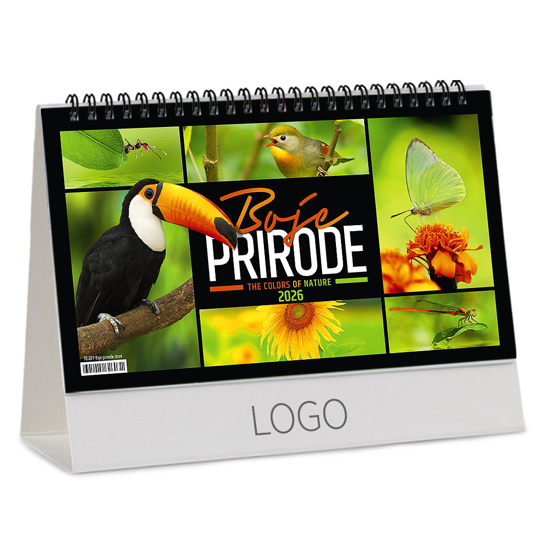 Stoni kalendar: 13 listova, mesečni